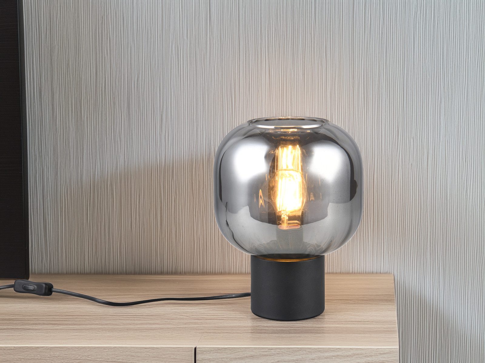 TRIO Leuchten LED Nachttischlampe, Dimmfunktion, LED wechselbar, warmweiß, günstig online kaufen