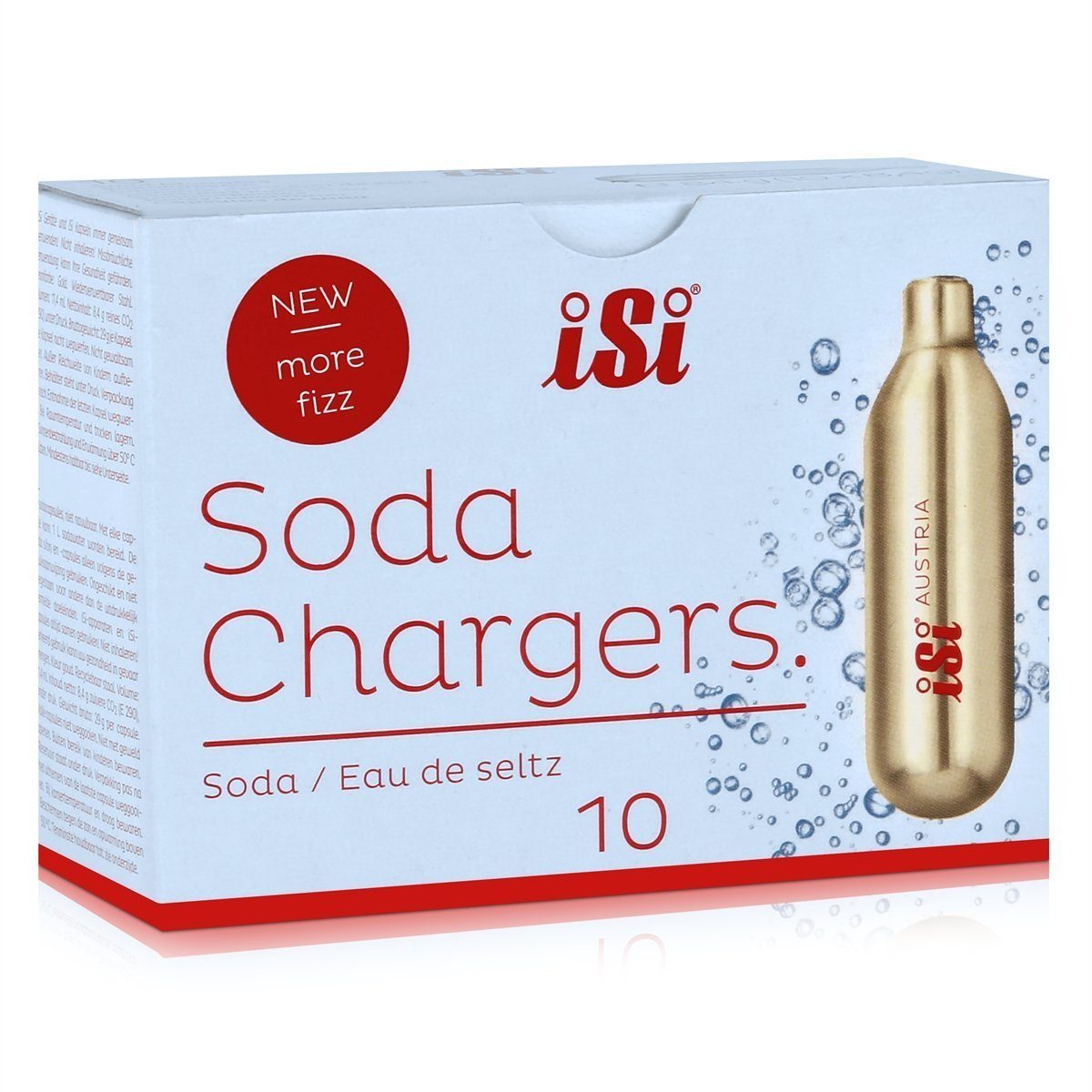 iSi Sahnesyphon iSi, Kohlensäurekapseln,10 Stück