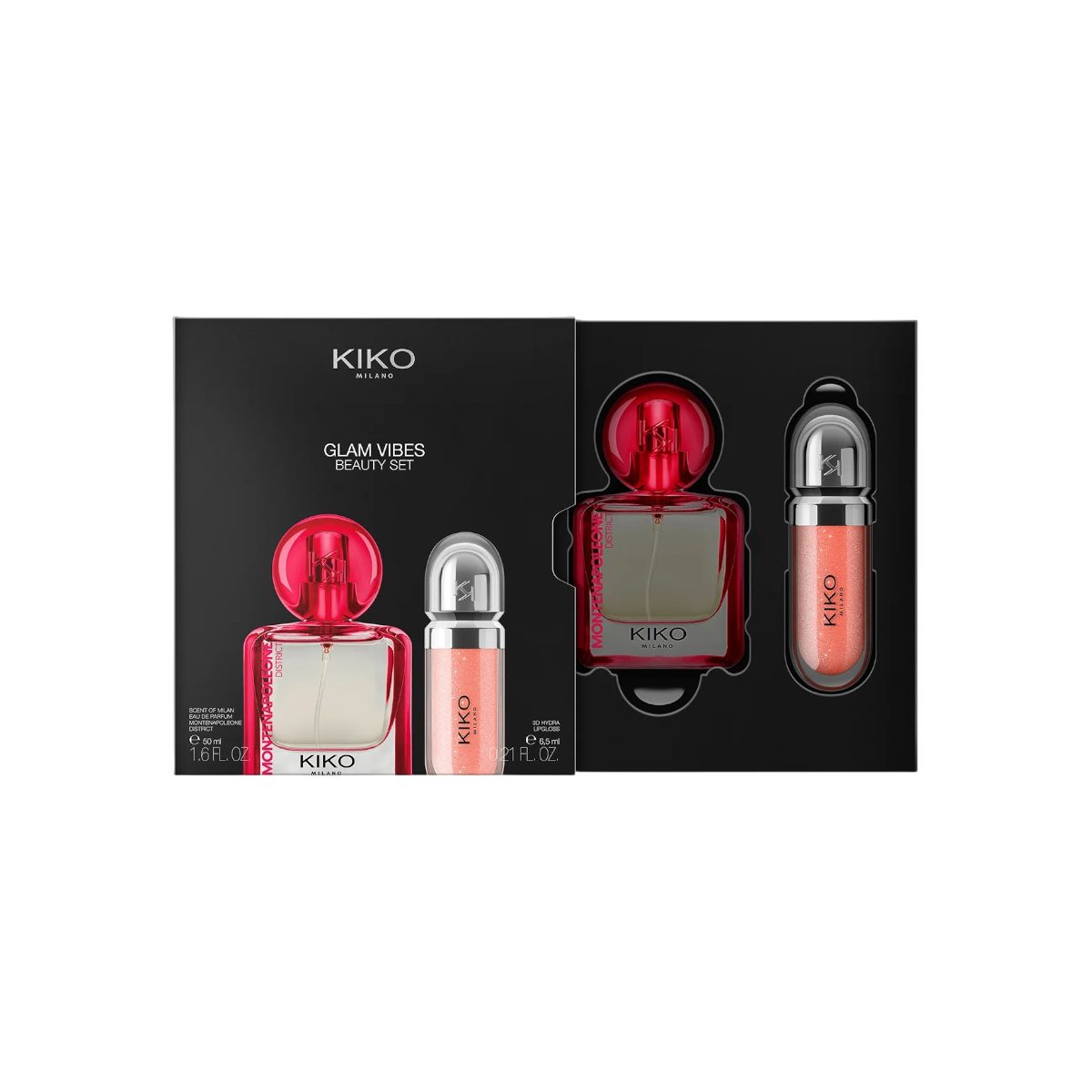 KIKO Milano Make-up Set GLAM VIBES BEAUTY SET - Make-up Set - pink, 2-tlg.