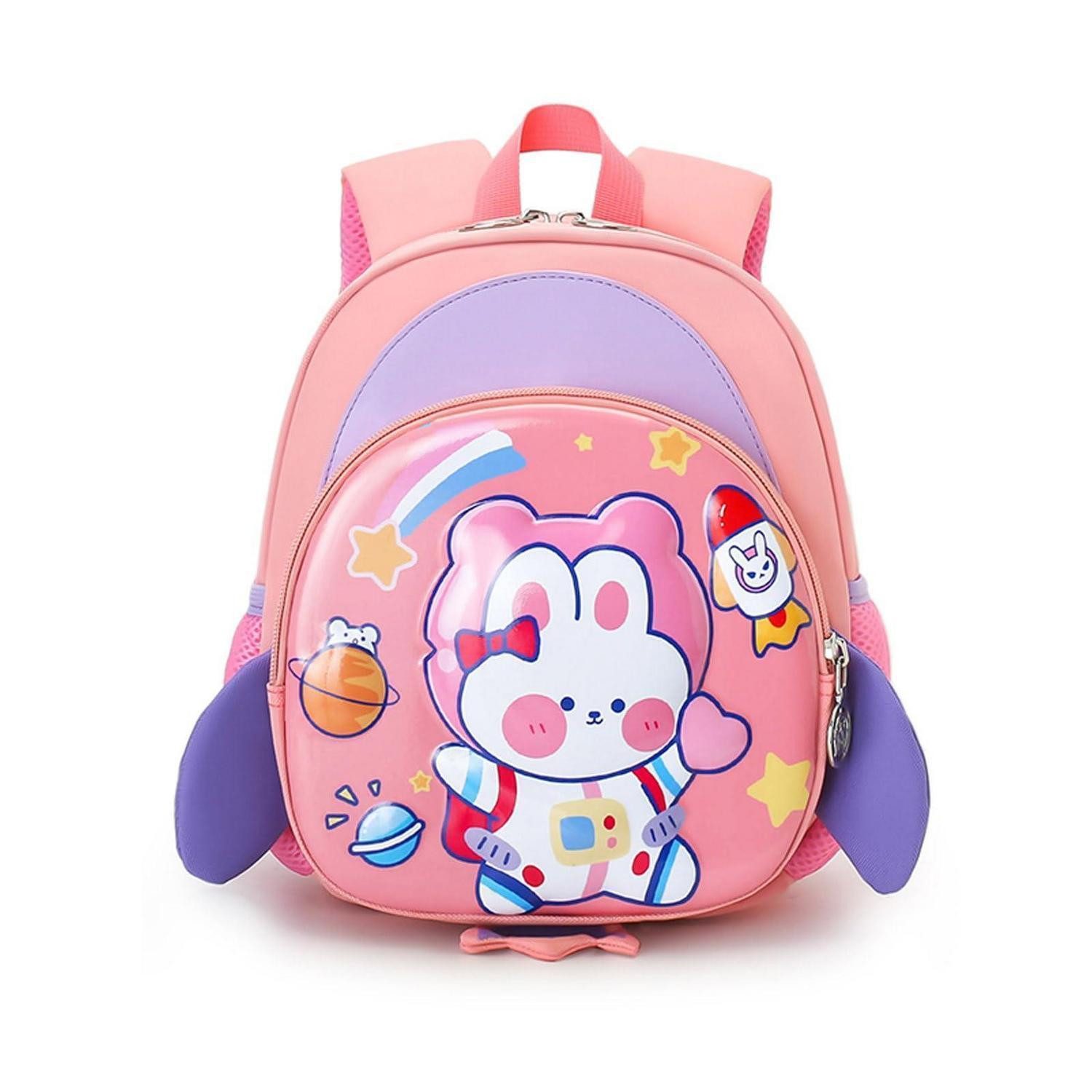LuxusKollektion Kinderrucksack Kinderrucksack mit Leine Rosa Lila