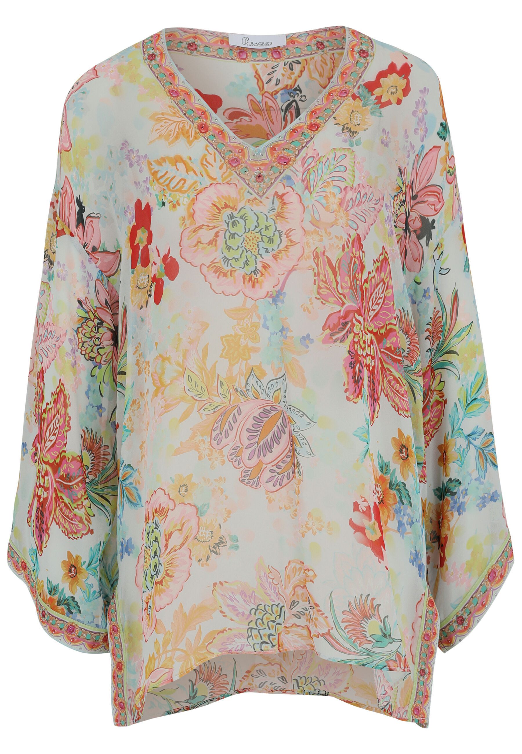 Princess goes Hollywood Langarmbluse mit Schmucksteinen