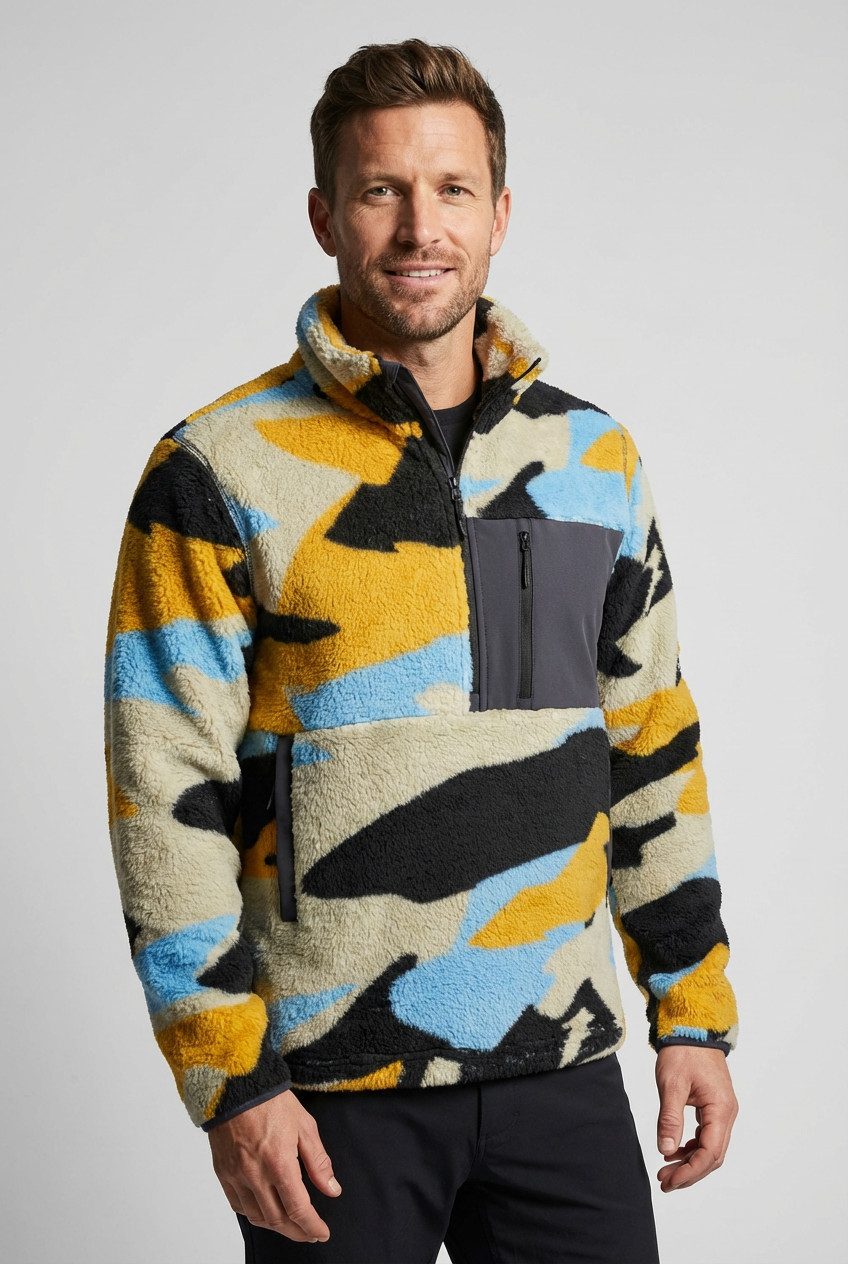 Icepeak Fleecepullover ICEPEAK CRARY (1-tlg) mit Kängurutasche und Brusttas günstig online kaufen