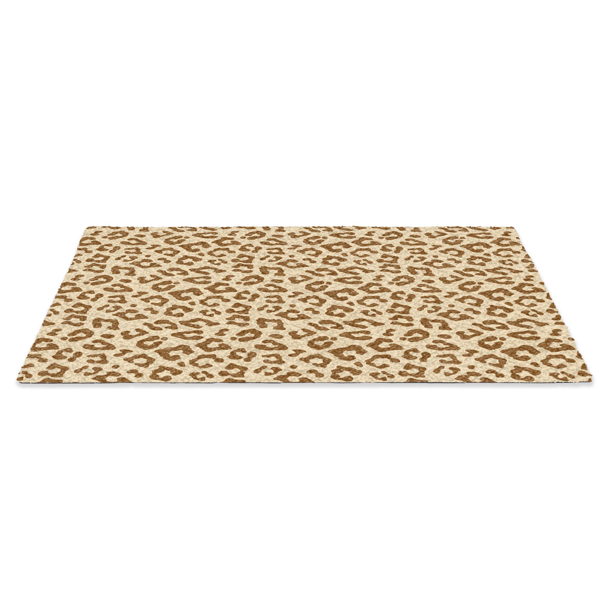 MuchoWow Fußmatte Leopard - Braun - günstig online kaufen
