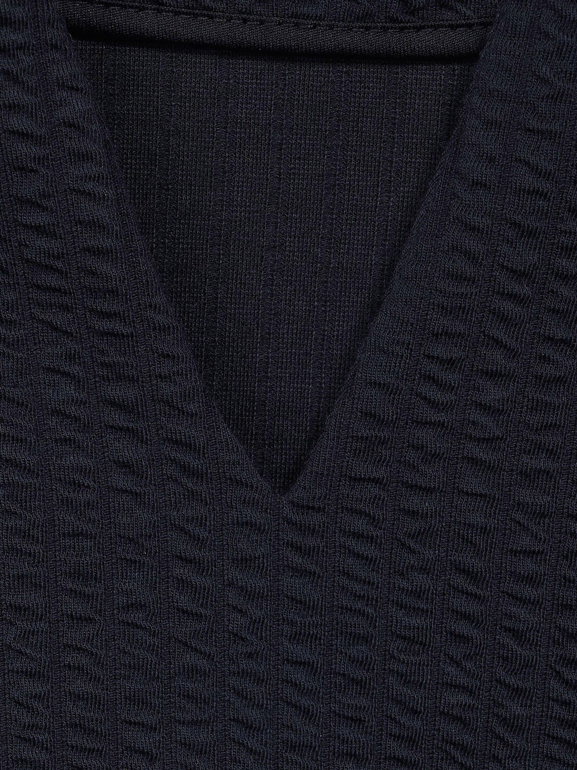 mighty Details Langarmshirt (1-tlg) ONE Plain/ohne STREET blue
