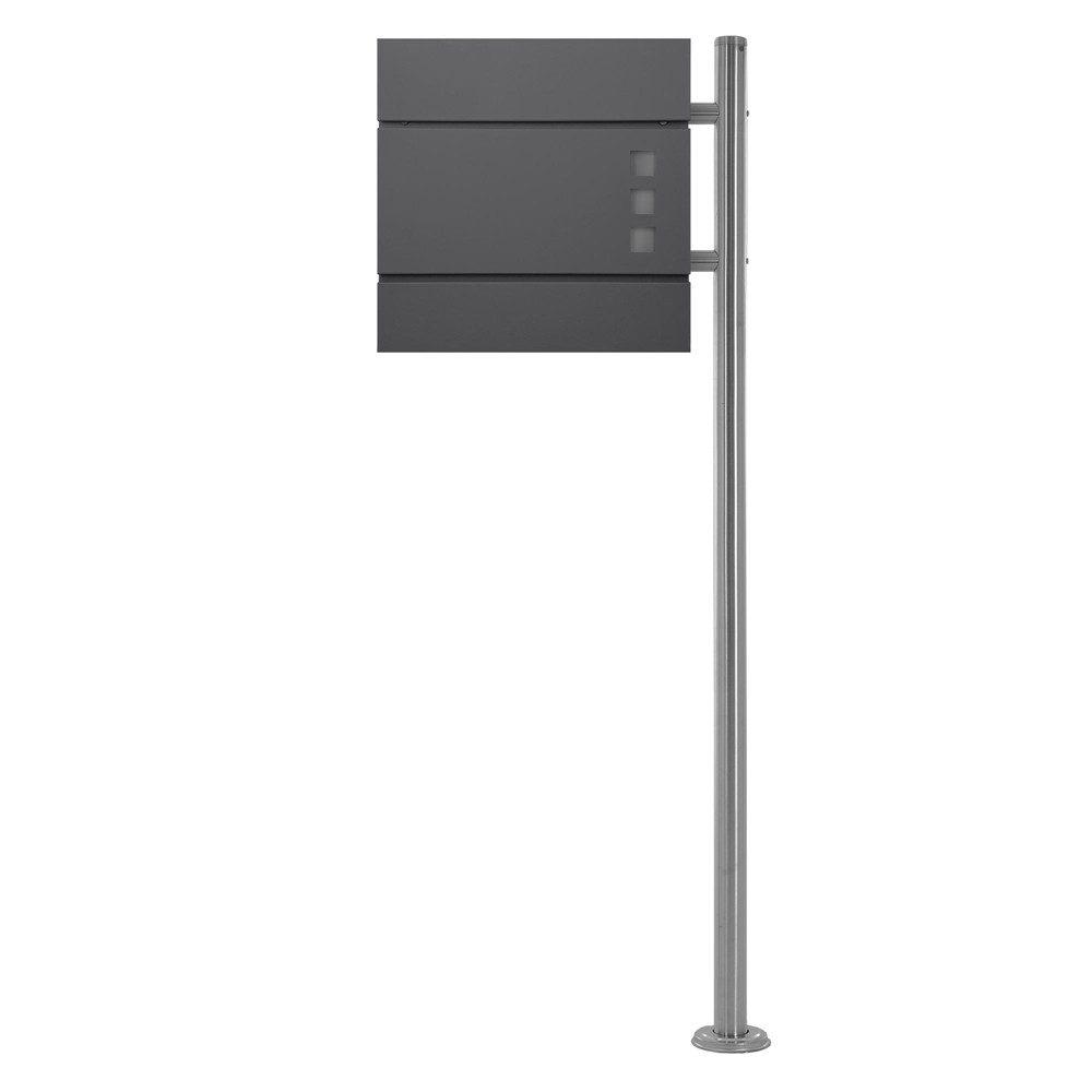 ML-DESIGN Standbriefkasten Briefkasten Postkasten mit Zeitungsfach, günstig online kaufen