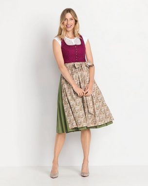 Hammerschmid Dirndl Midi-Dirndl Koflersee mit Paisley-Muster