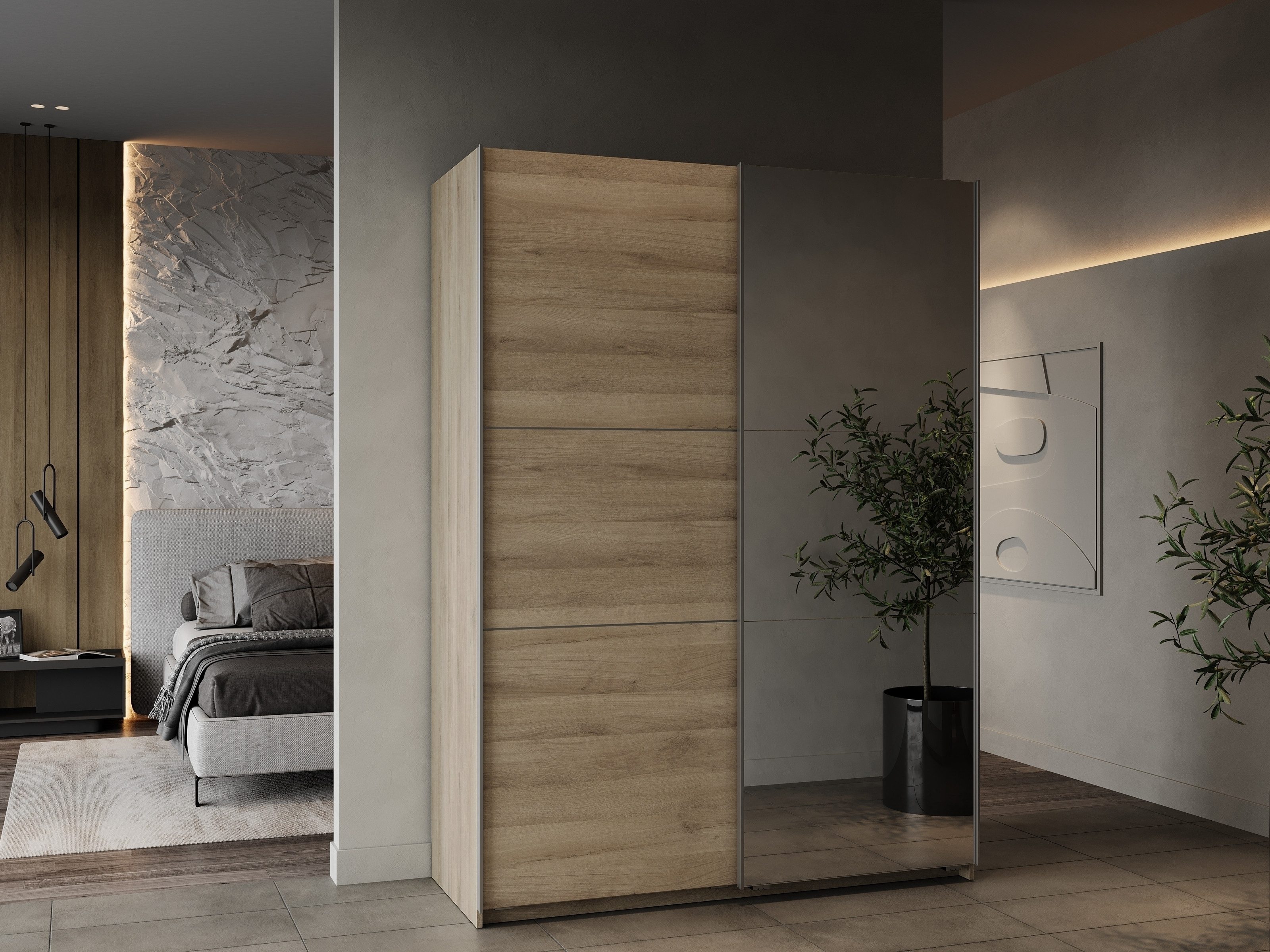 Schiebetürenschrank GHOST