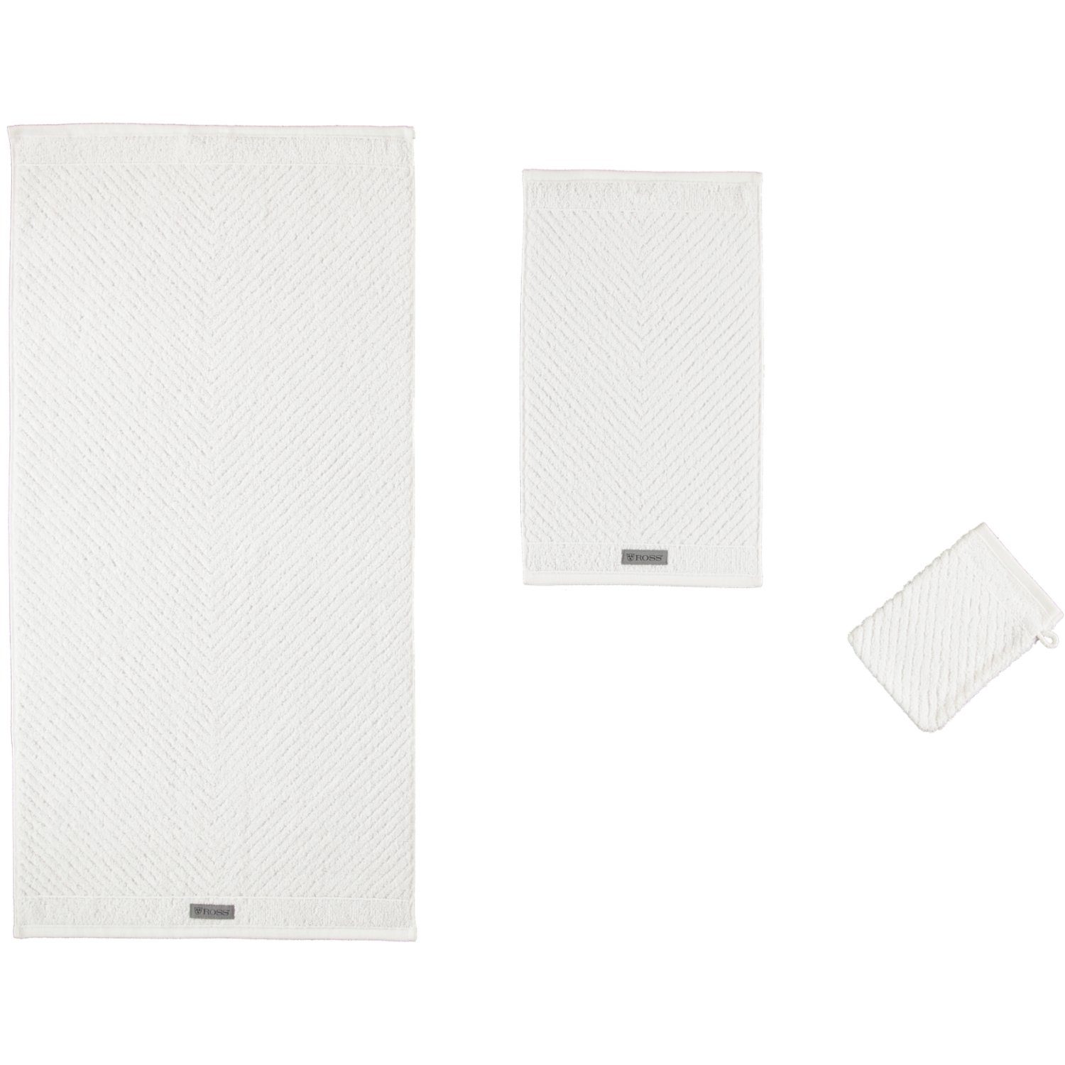 4006, weiß 00 Baumwolle - Smart ROSS 100% Handtücher