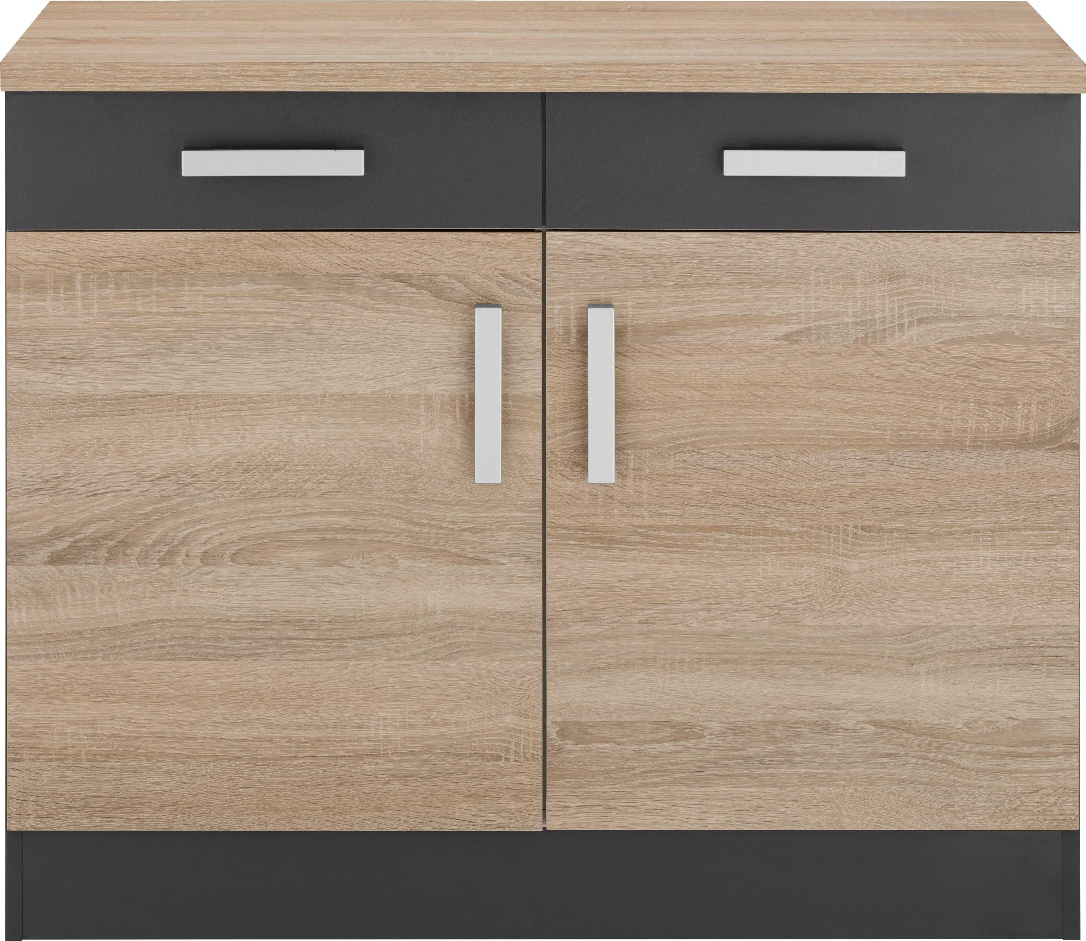 KOCHSTATION Unterschrank KS-Gera Breite 100 cm – Bild 3 von 5