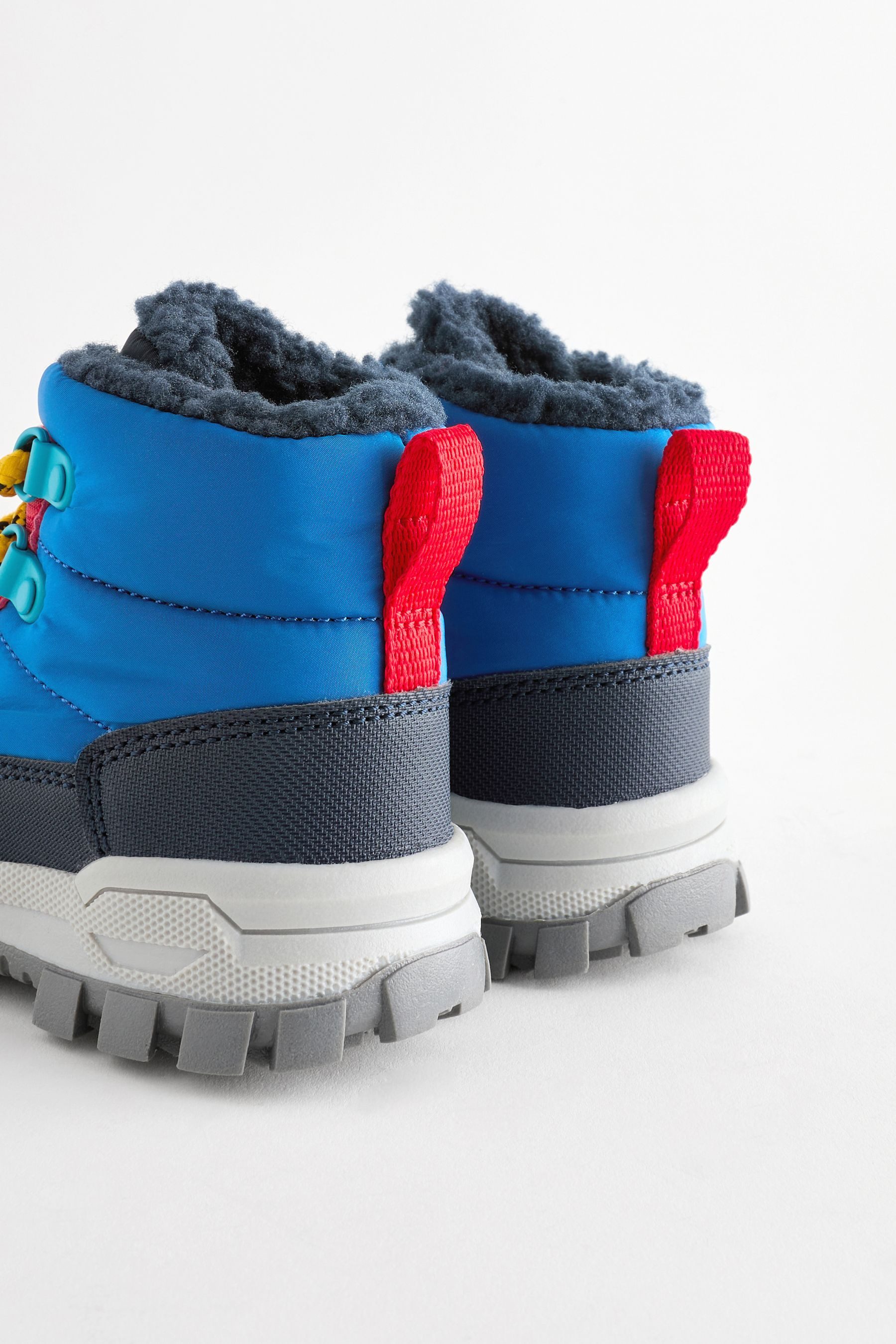 Next Gesteppte Wanderstiefel zum Schnüren Schnürstiefelette (1-tlg)