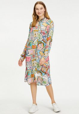 Frogbox Blusenkleid Blouse Dress Disney Postcard mit modernem Design
