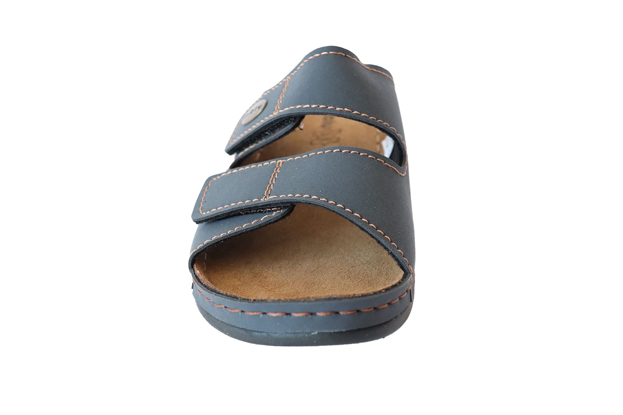 INBLU Klettverschluss Pantolette Hausschuh