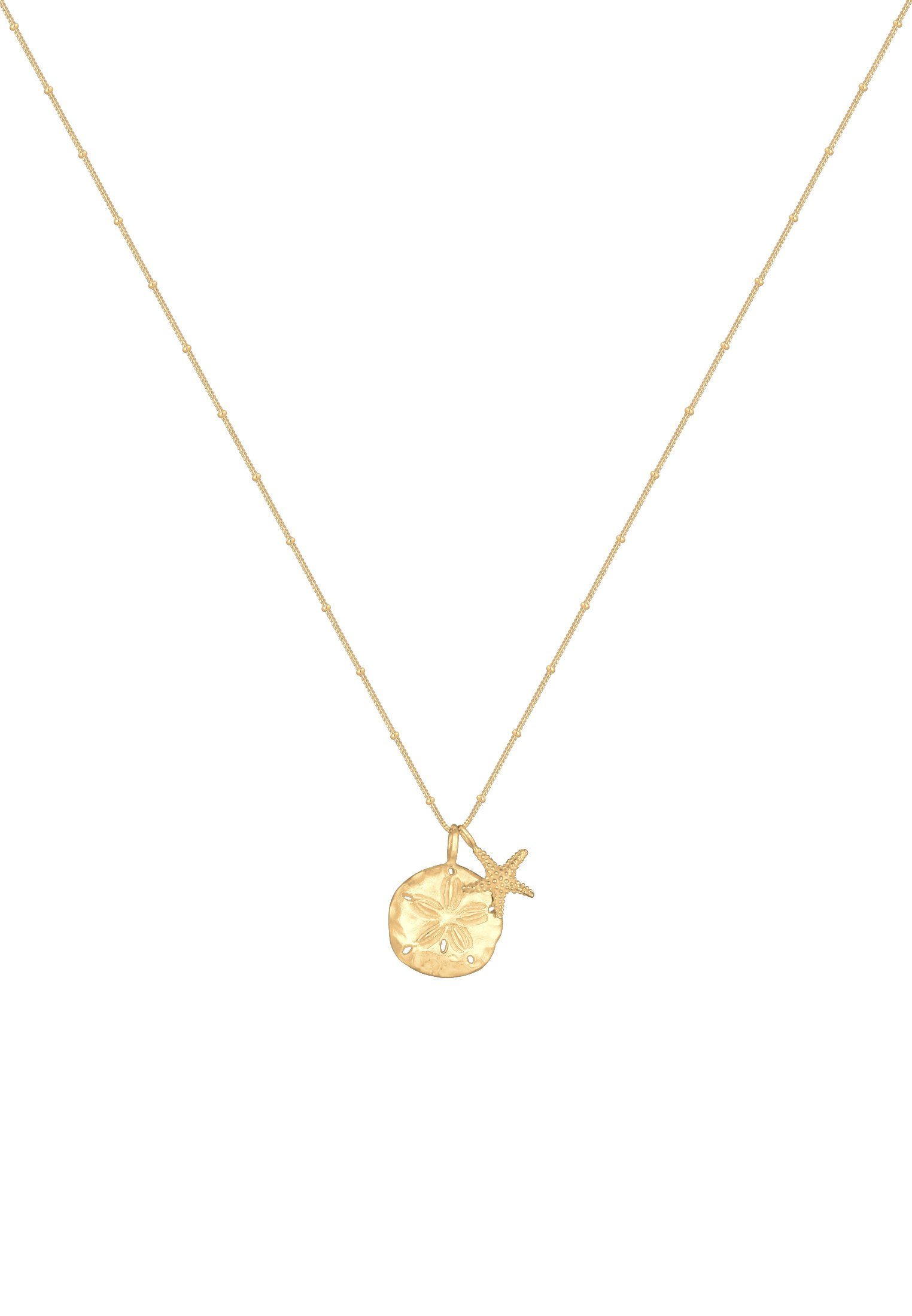 Elli Kette mit Anhänger Blume Seestern günstig online kaufen