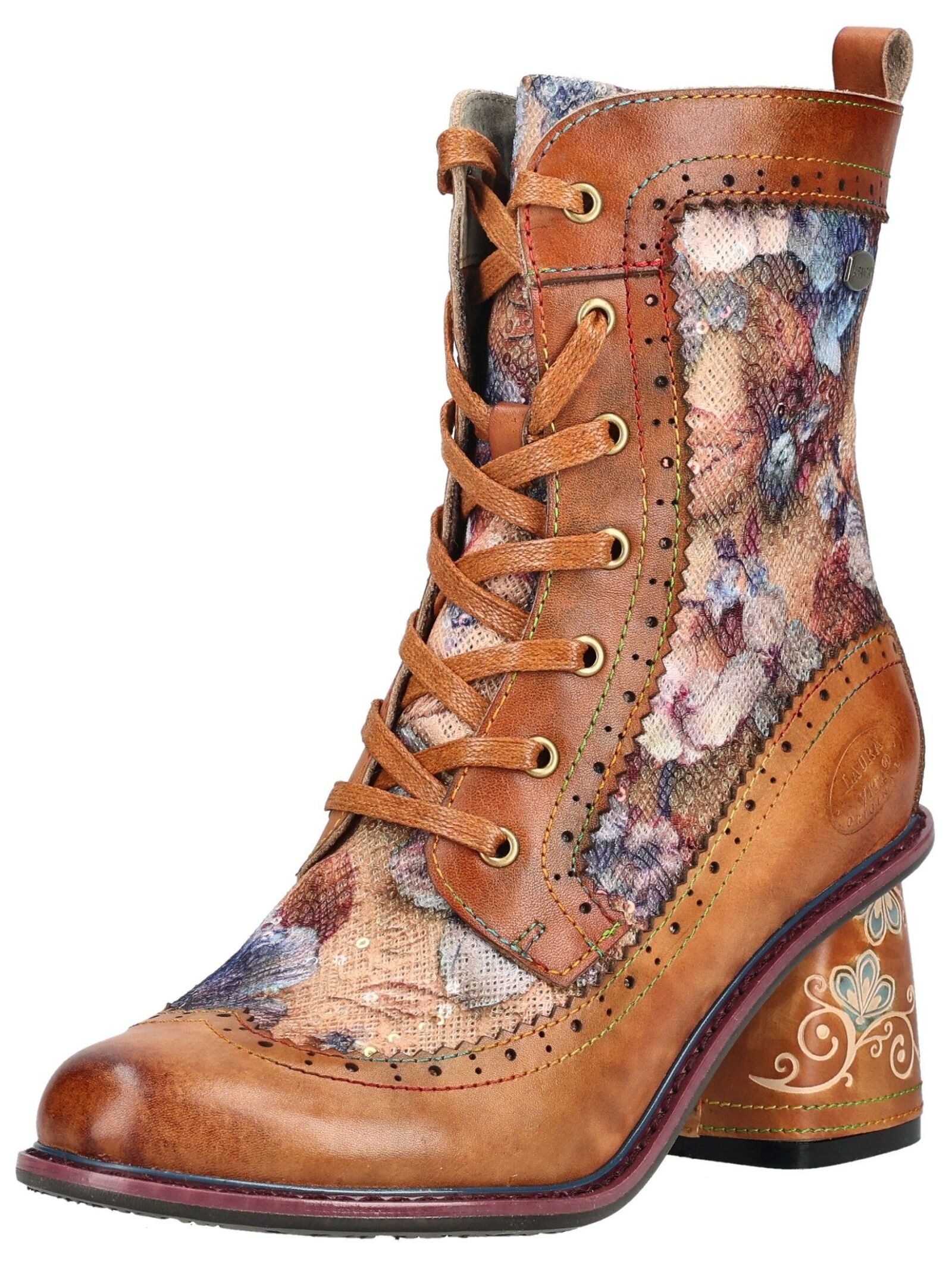 LAURA VITA LAURA VITA Stiefelette Leder/Textil Schnürstiefelette