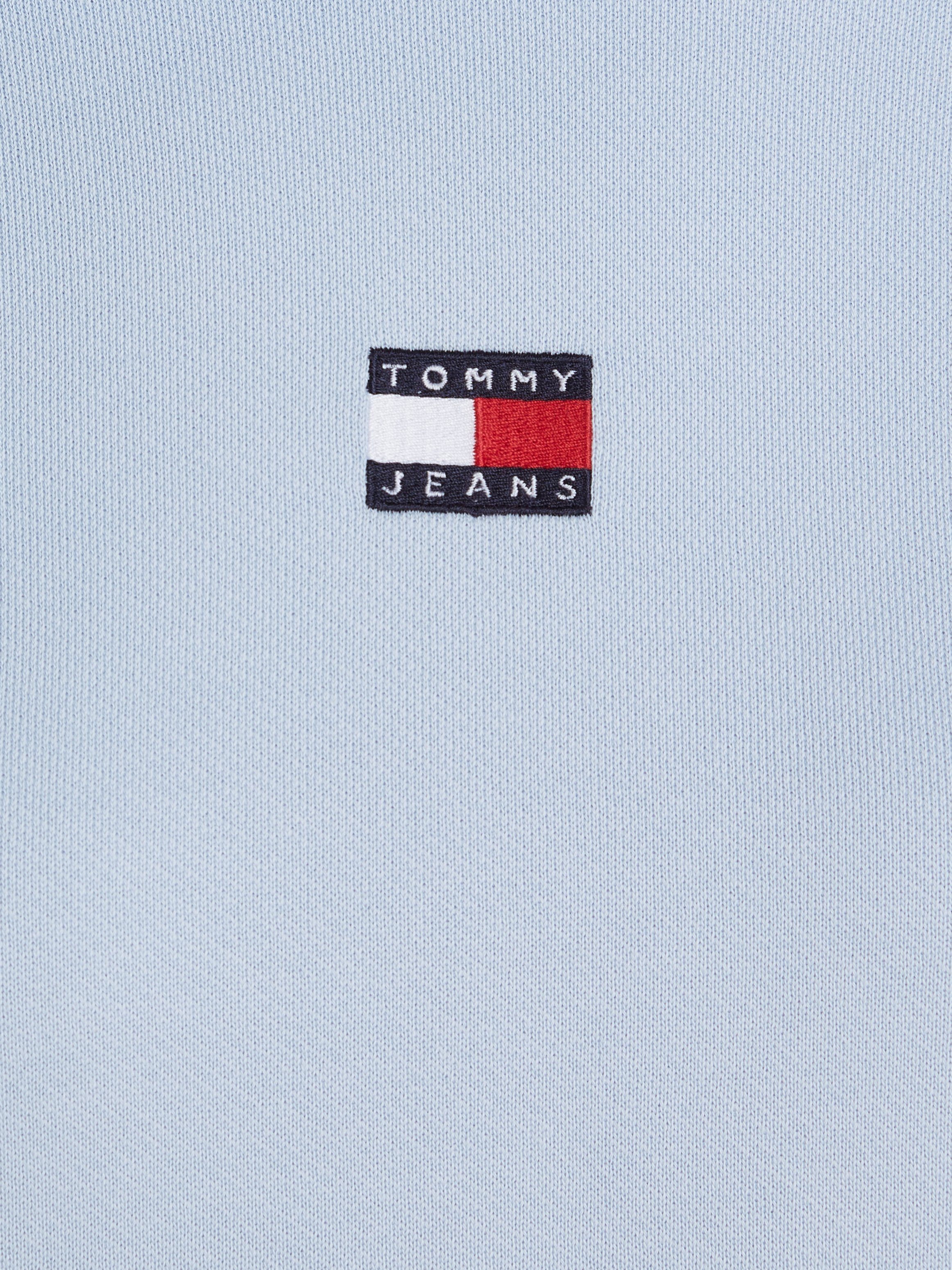 Tommy Blue Breezy Jeans Kapuzensweatshirt Kängurutasche mit