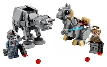 LEGO® Konstruktionsspielsteine LEGO® Star Wars™ - AT-AT™ vs. Tauntaun™ Microfight, (Set, 205 St)