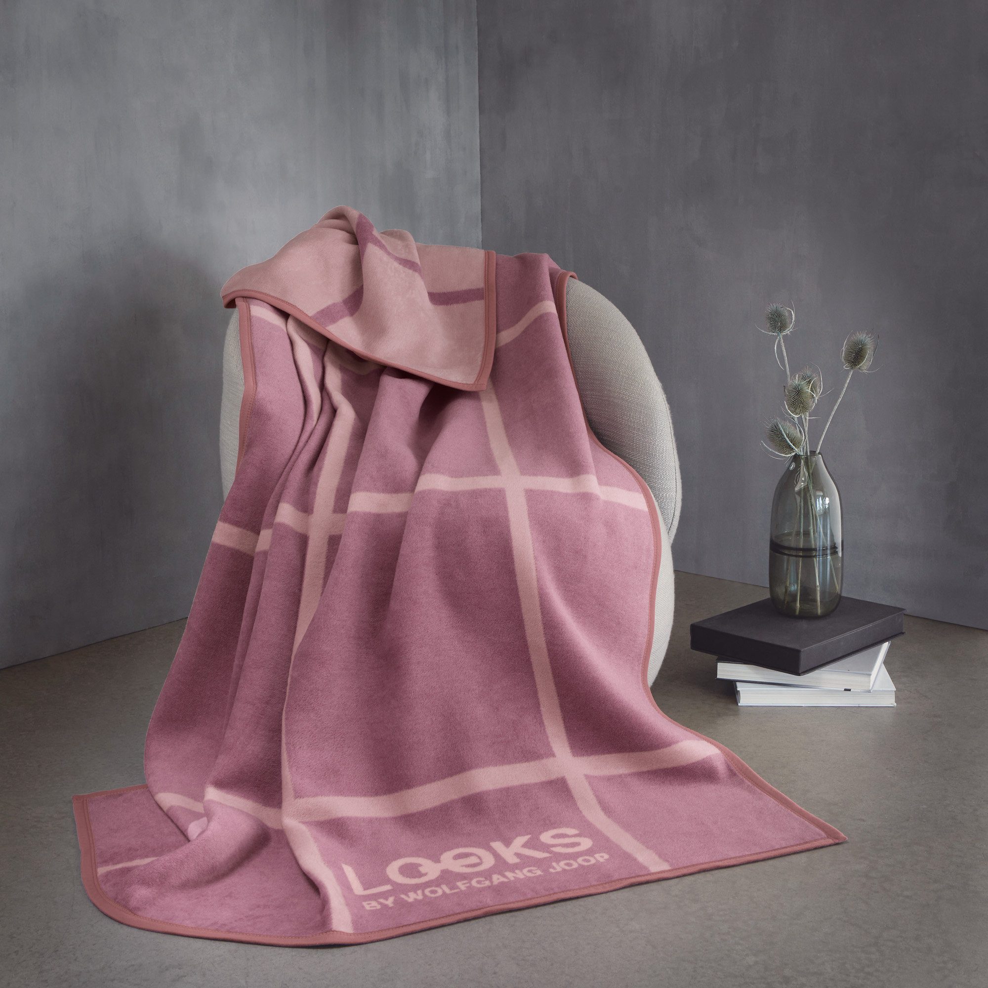 Wohndecke Wohndecke 2er-Pack, LOOKS by Wolfgang Joop, Karo günstig online kaufen