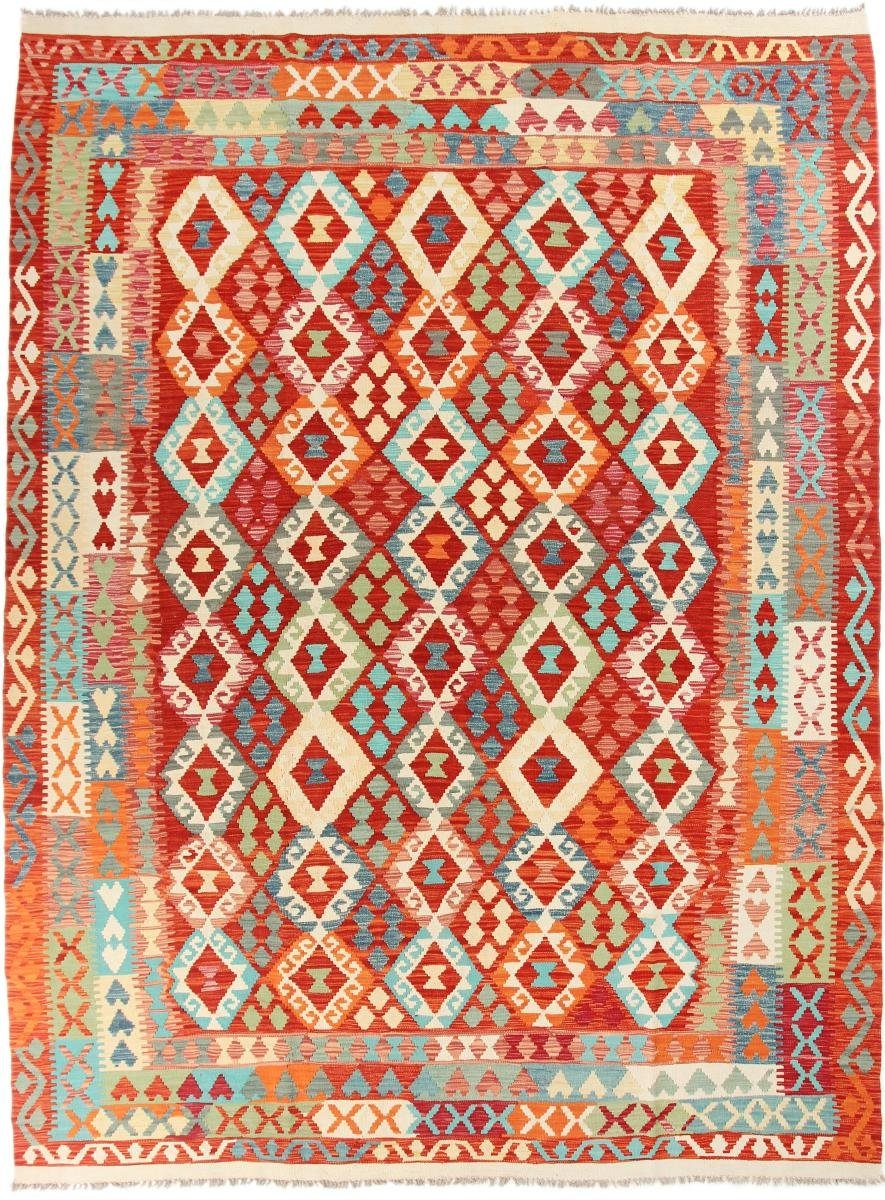 Orientteppich Kelim Afghan Heritage 258x343 Handgewebter Moderner Orientteppich, Nain Trading, rechteckig, Höhe: 3 mm