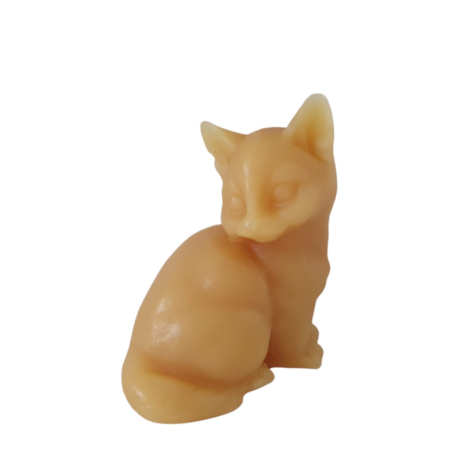 Aspinaworld Bienenwachskerze Katzen Kerze 5,5 cm – Kerze aus Bienenwachs
