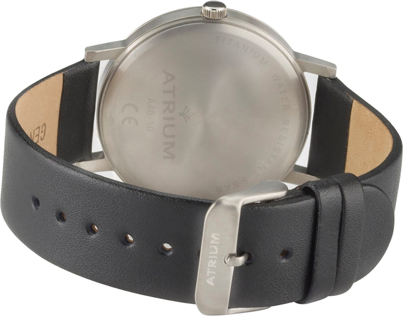 Atrium Quarzuhr A40-10, Armbanduhr, Herrenuhr, Lederarmband, günstig online kaufen