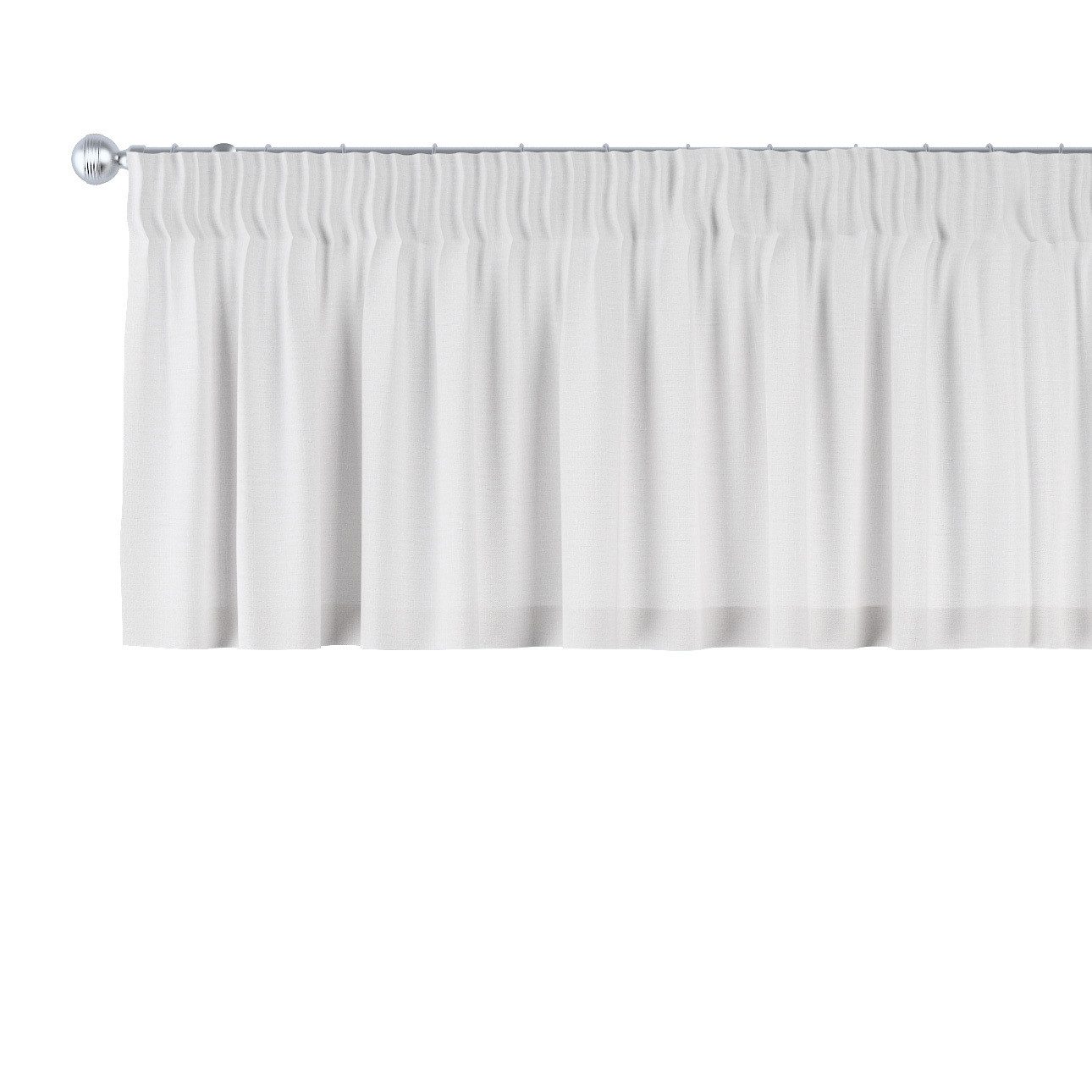 Dekoria Vorhang mit Kräuselband 130 x 40 cm, Leinen