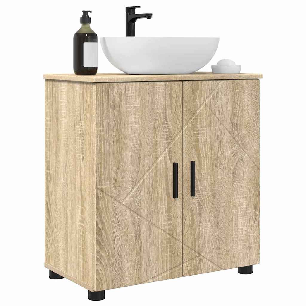 vidaXL Badezimmerspiegelschrank Badezimmer Schrank Sonoma Eiche günstig online kaufen