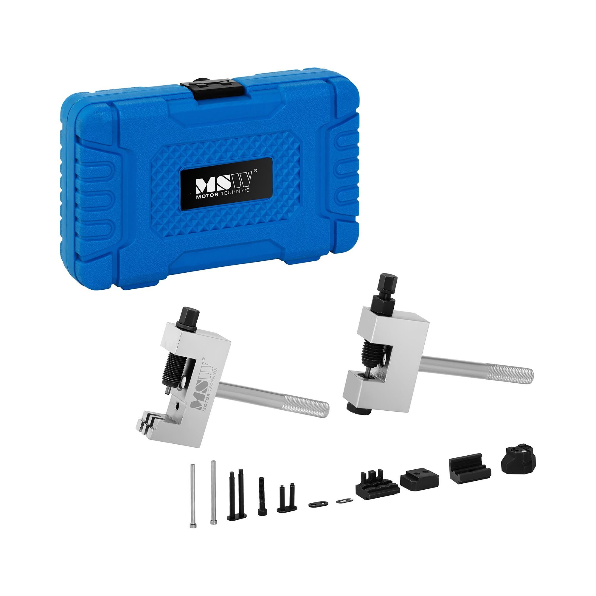MSW Montagewerkzeug Steuerketten Nietwerkzeug Wechsel Duplexkette Mercedes Jeep Chrysler, B: 23 cm, L: 34 cm