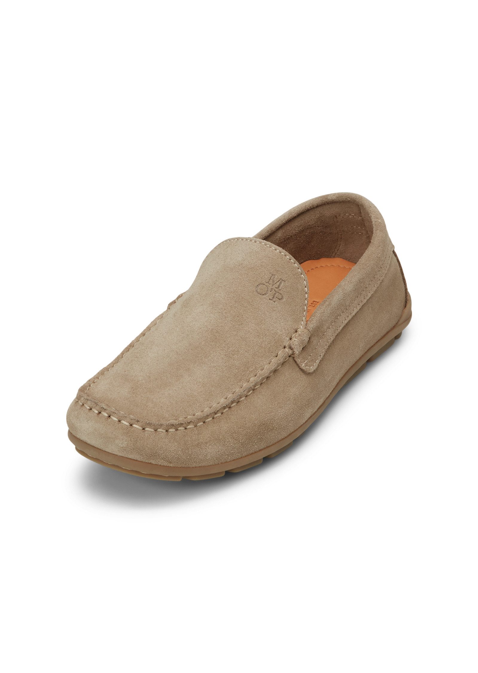 aus softem Veloursleder Mokassin