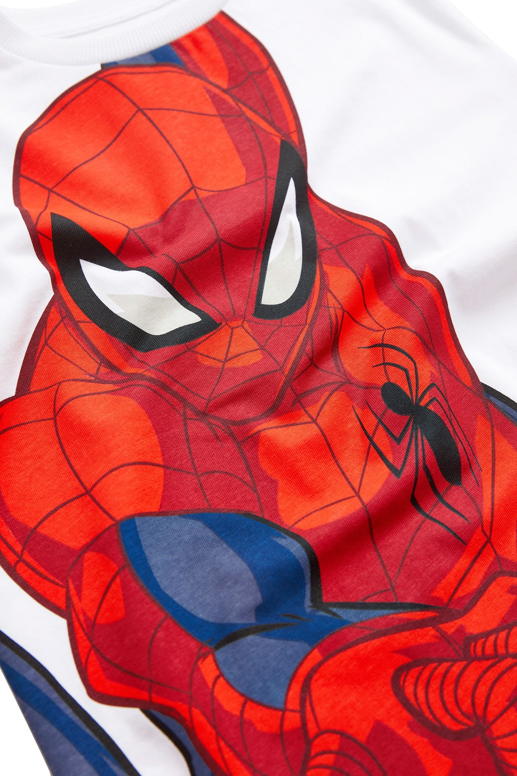 Spider-Man White Next Superhero Avengers T-Shirt License T-Shirt (1-tlg)