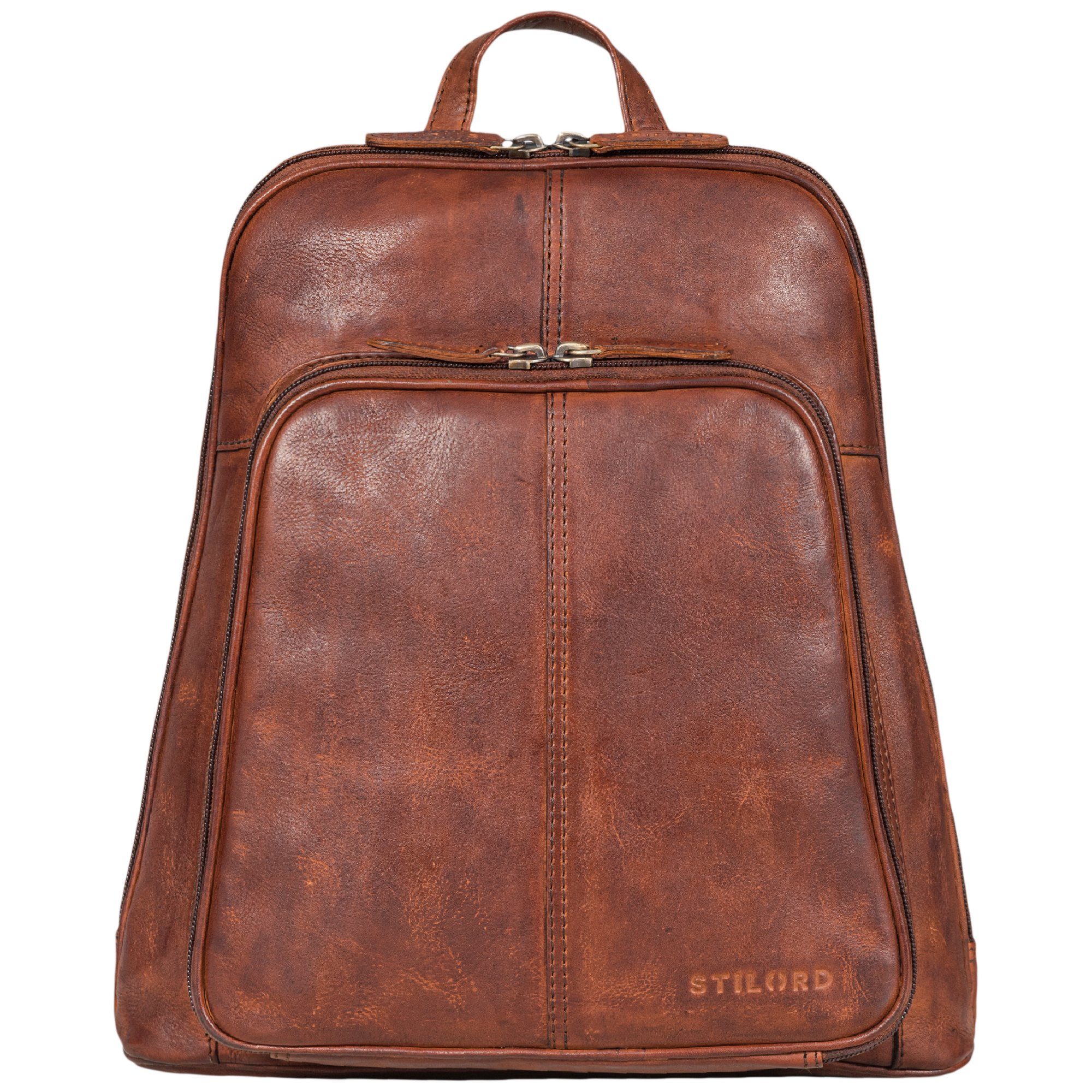 STILORD Cityrucksack "Daisy" Eleganter Rucksack Damen Leder