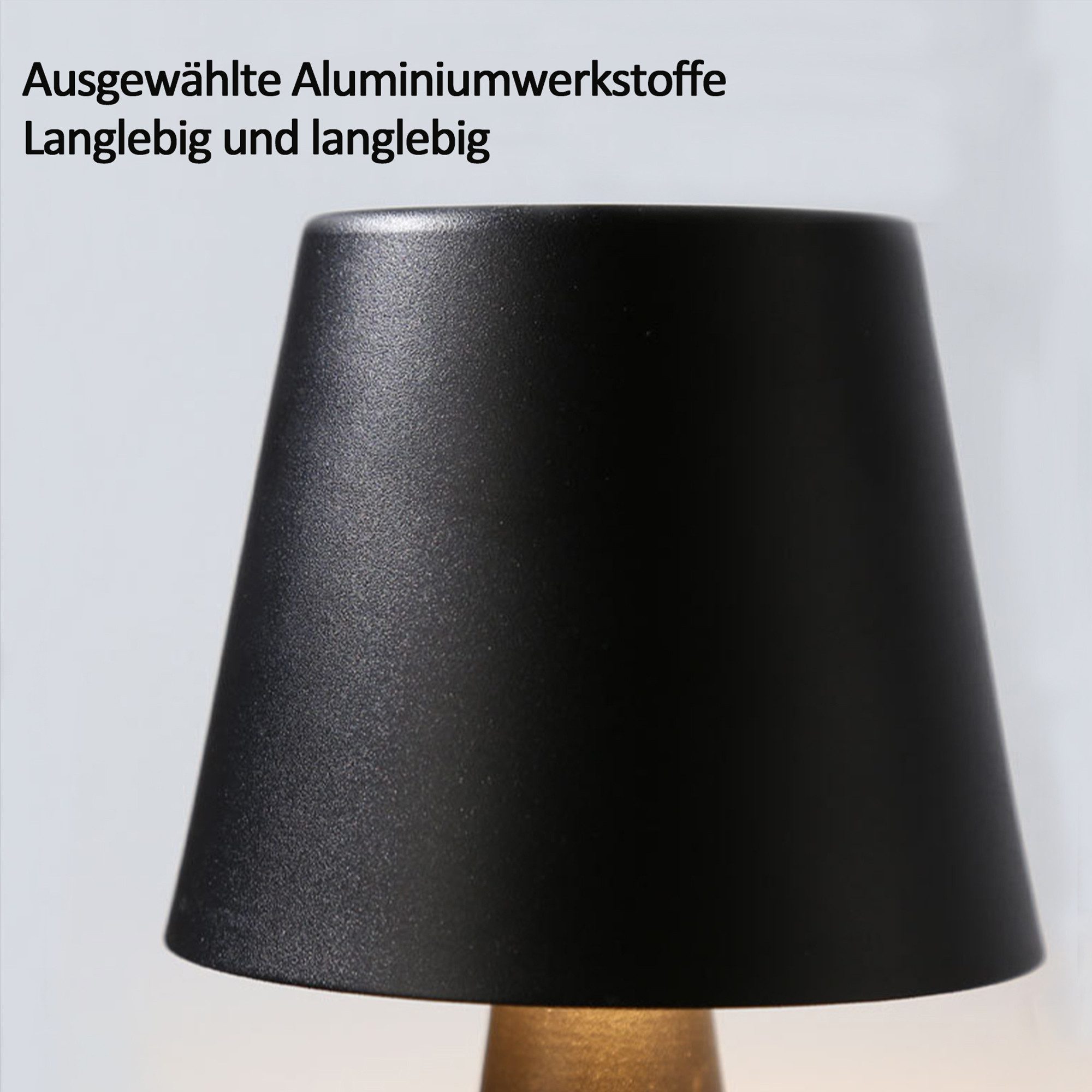 Luckice LED Nachttischlampe LED Akku Tischleuchte Dimmbare,Kabellose Tischl günstig online kaufen