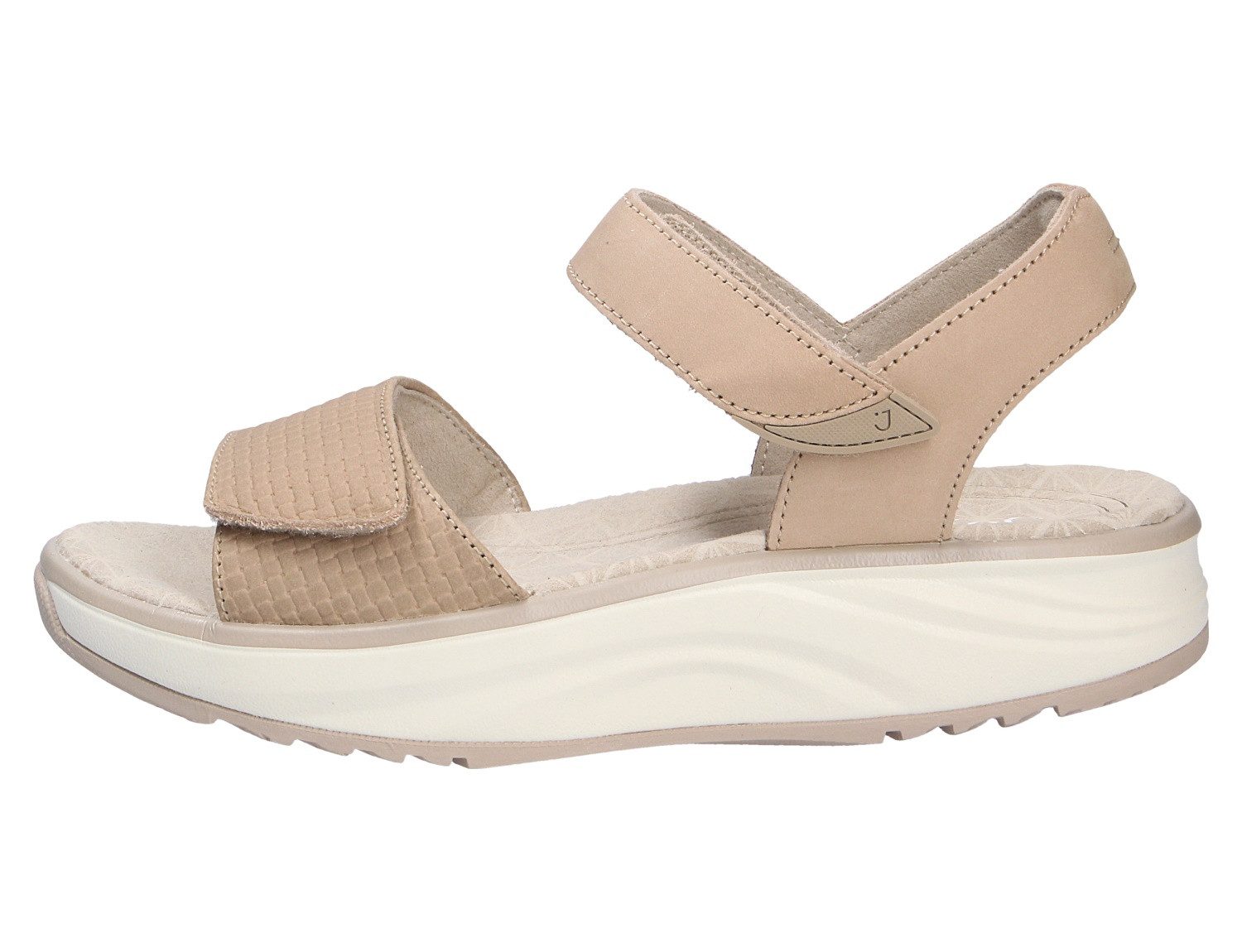 Joya FLORES BEIGE Sandale Weicher Gehcomfort günstig online kaufen