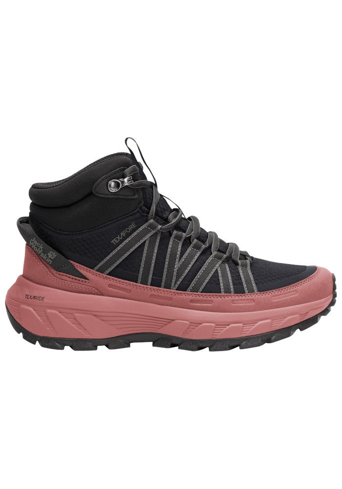 Jack Wolfskin WILD HIKE TEXAPORE MID W Wanderstiefel Wanderschuh, wasserdicht, leicht