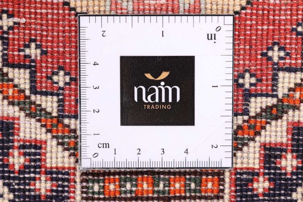 Abadeh Nain Perserteppich, rechteckig, Höhe: 99x155 mm / Handgeknüpfter Orientteppich Orientteppich Trading, 8