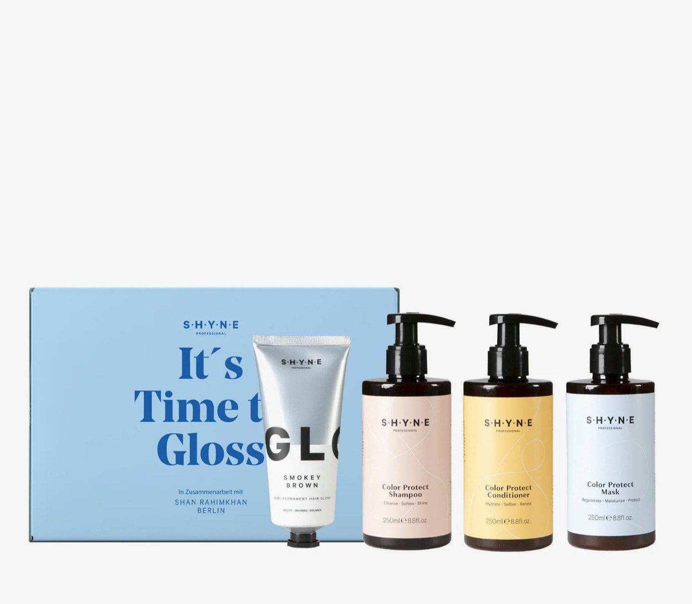 BR Kosmetik-Set SHYNE Its Time to Gloss - Smokey Brown