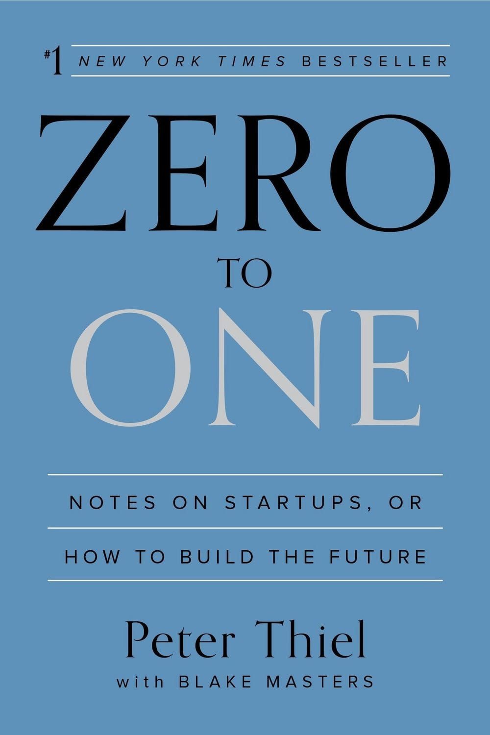 Zero to One Notes on Startups, or How to Build the Future / Peter Thiel, Blake Masters
