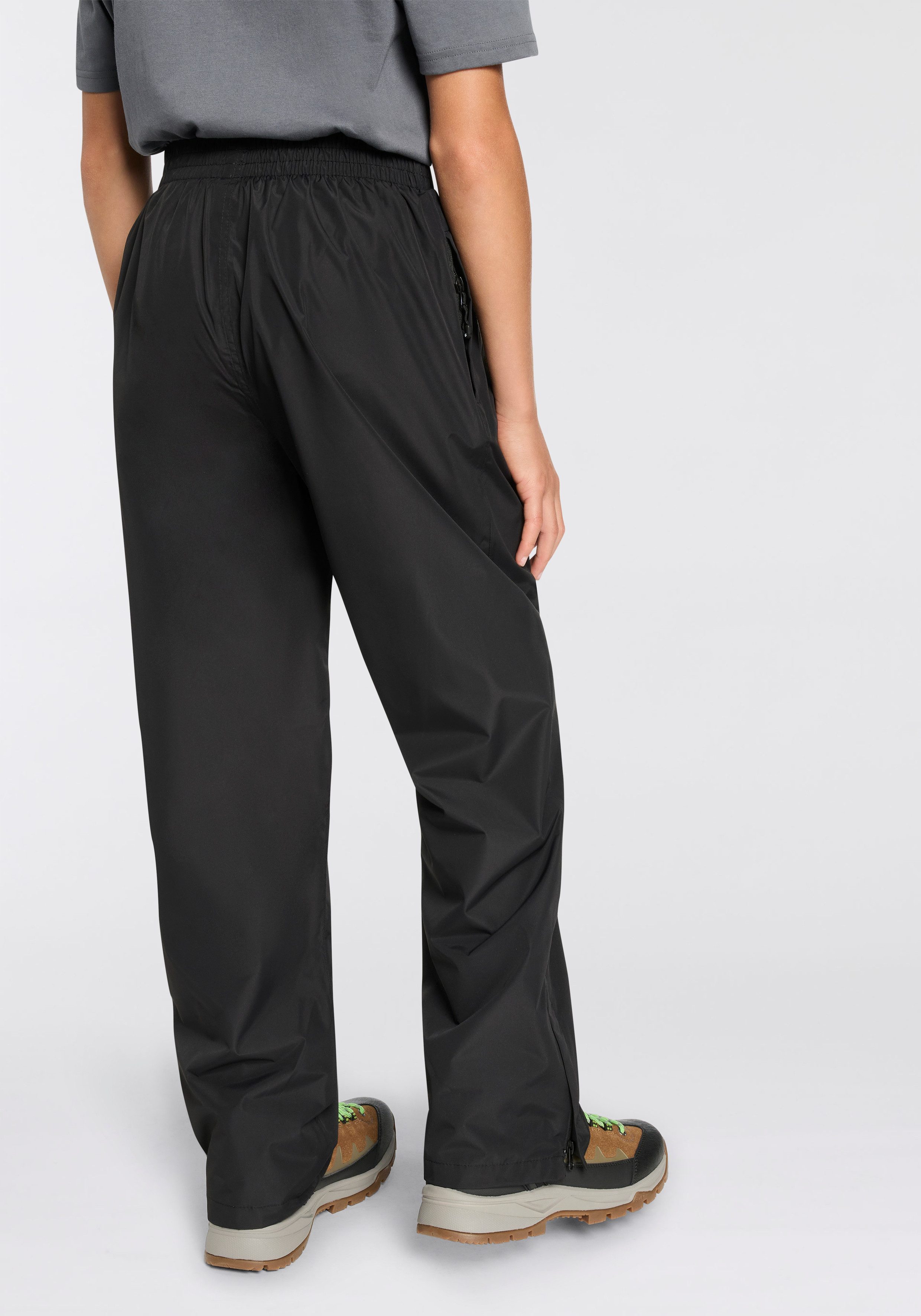 Killtec Regenhose AIRIKO JR mit Reißverschluss am Bein, packbar in eigener Tasche