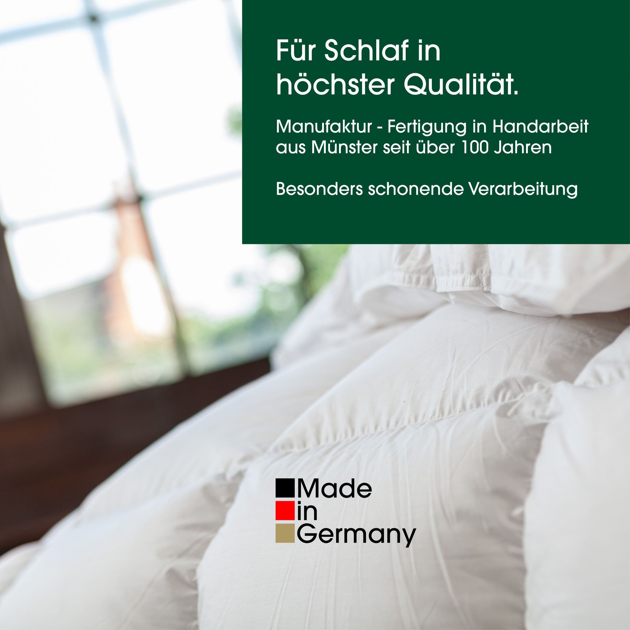 HANSKRUCHEN Daunenbettdecke Hanskruchen Daunendecke PREMIUM DE LUXE Warm 135 x 200 cm, Bezug: 100% Baumwolle