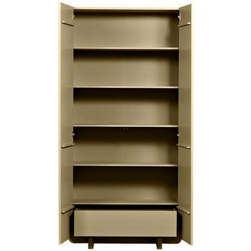 WOOOD Hochschrank Schrank Basu - Kiefer Moss