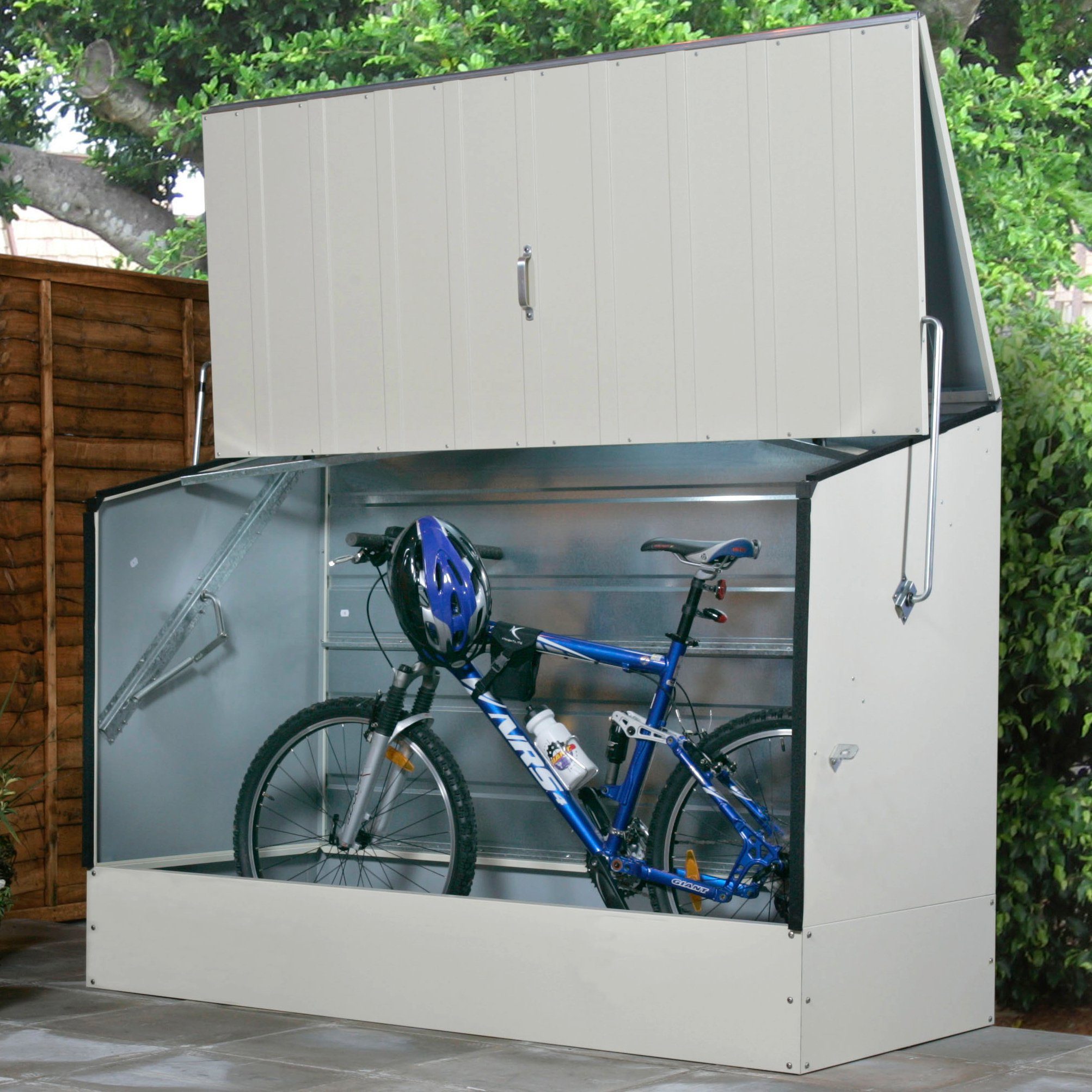 Trimetals Fahrradbox, BxTxH: 196x89x133 cm