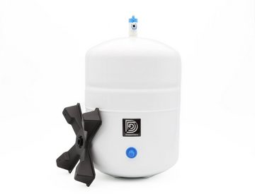 DreamFilters Wassertank Vorratsbehälter 8 Liter für Umkehr Osmoseanlagen, mit John Guest Absperrhahn 1/4 Zoll