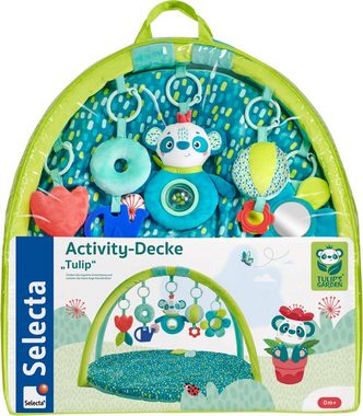 Selecta Lernspielzeug TULIP'S GARDEN Babywelt Activity-Decke Tulip 83 cm 61078