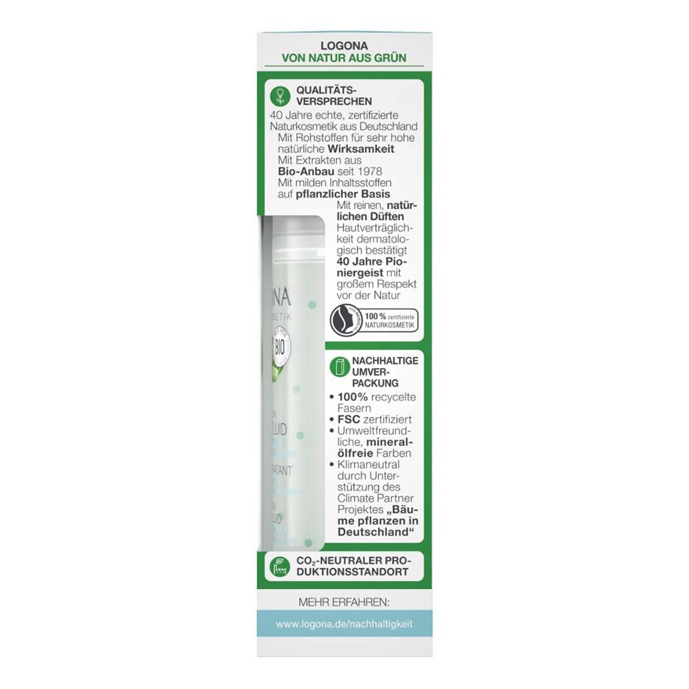 LOGONA Gesichtsfluid classic Aloe Vera - Hyaluron Hydro Fluid 30ml