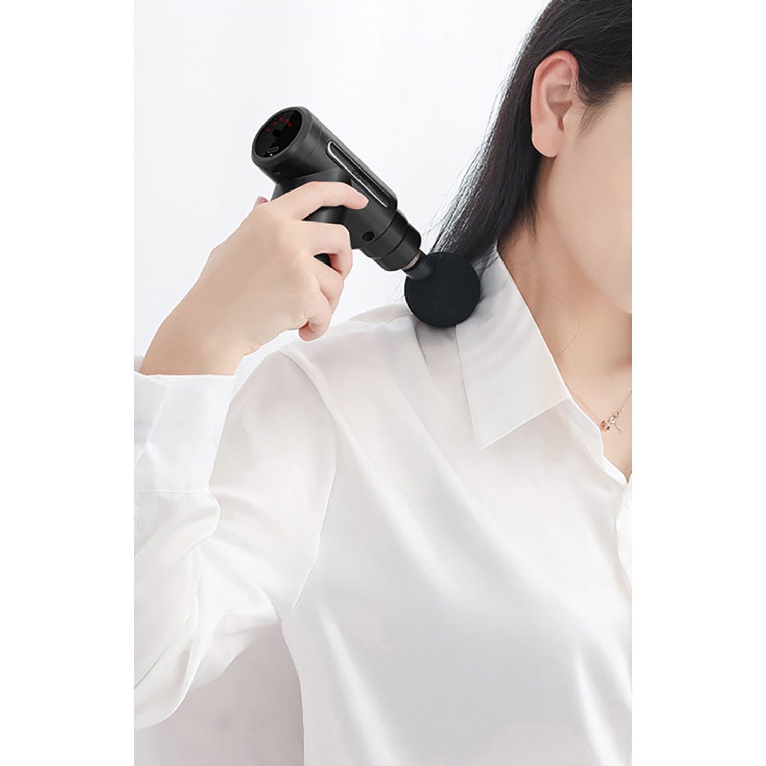 MEDIA-TECH Massagegerät MT6521 Massagepistole 4 Aufsätze, 4 Massageköpfe, 6 Massage-Geschwindigkeiten