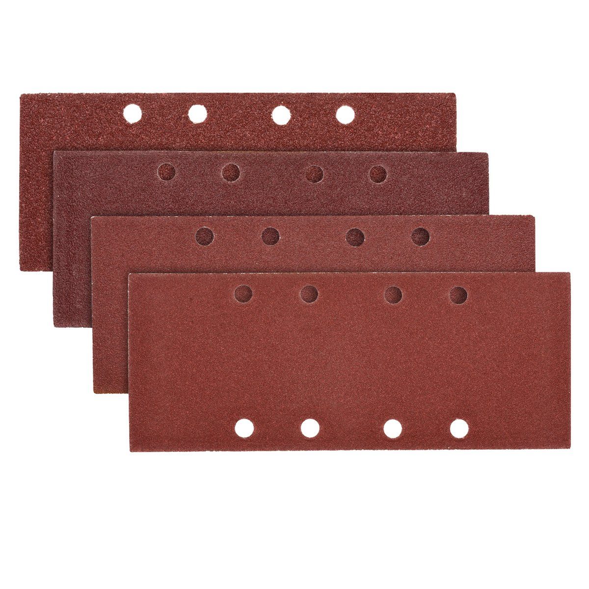 Navaris Schleifteller 25x Klett-Schleifpapier 93x230mm - 40-100 Körnung - Holz Metall, 25-St.