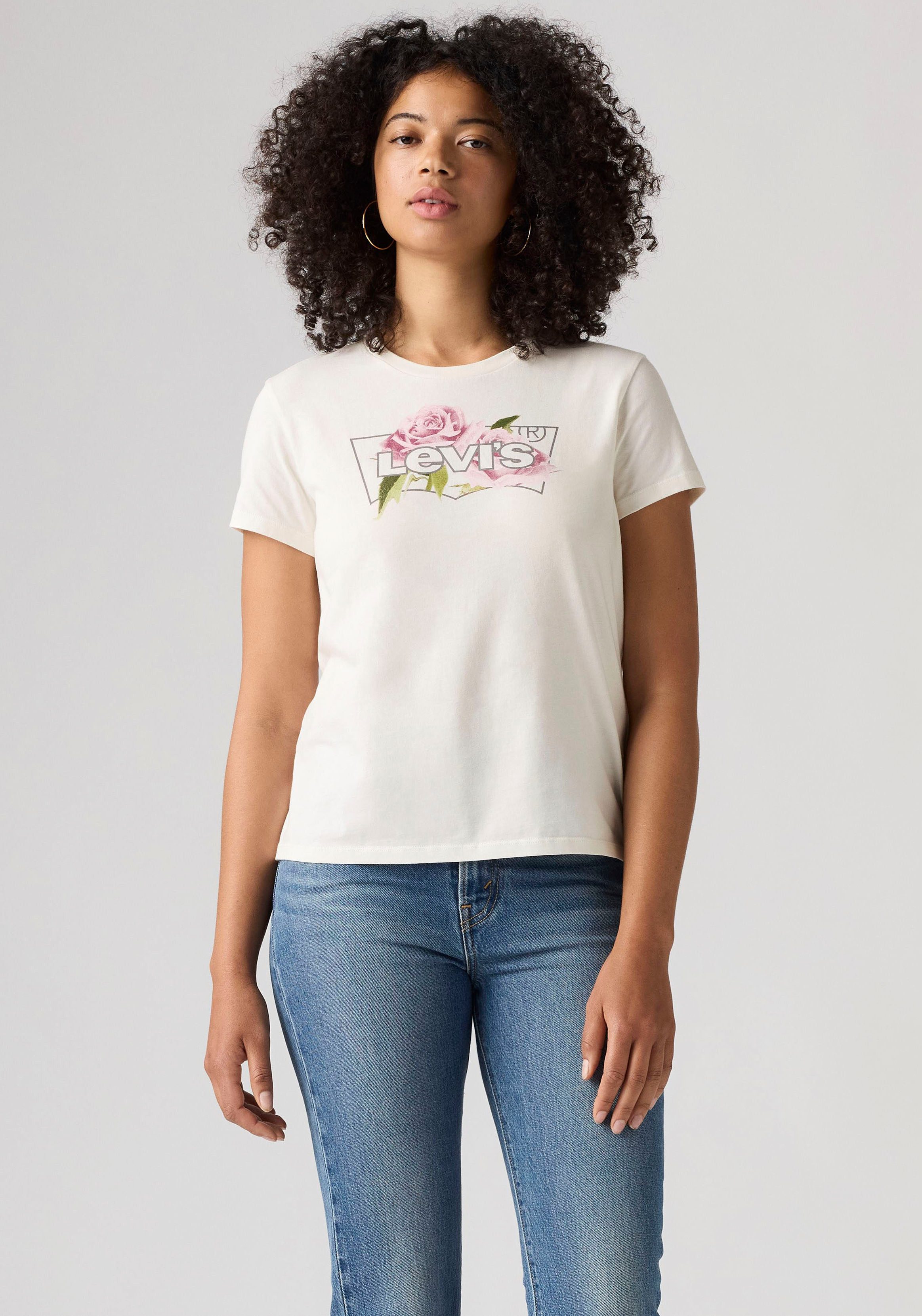 Levi's® T-Shirt LSE THE PERFECT TEE mit Logodruck