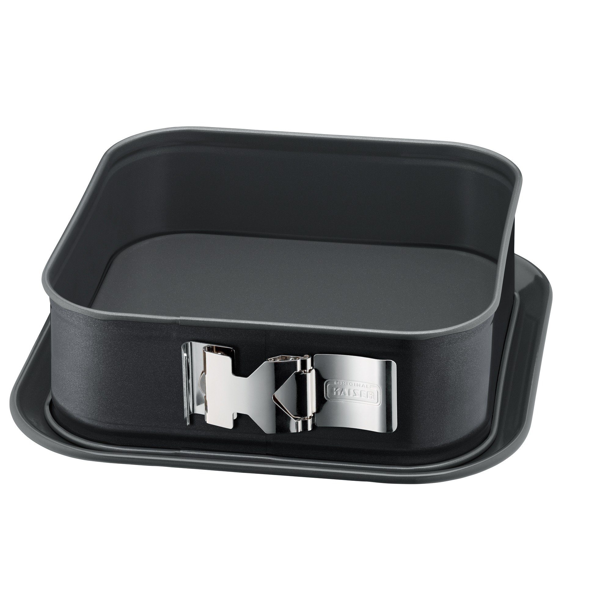 Kaiser Springform La Forme Plus, (1x Springform quadratisch (24 x 24 x 8 cm, Füllmenge 2,9) 1-tlg)