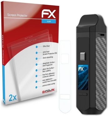 atFoliX Schutzfolie Displayschutz für Smok RPM40, (2 Folien), Ultraklar und hartbeschichtet