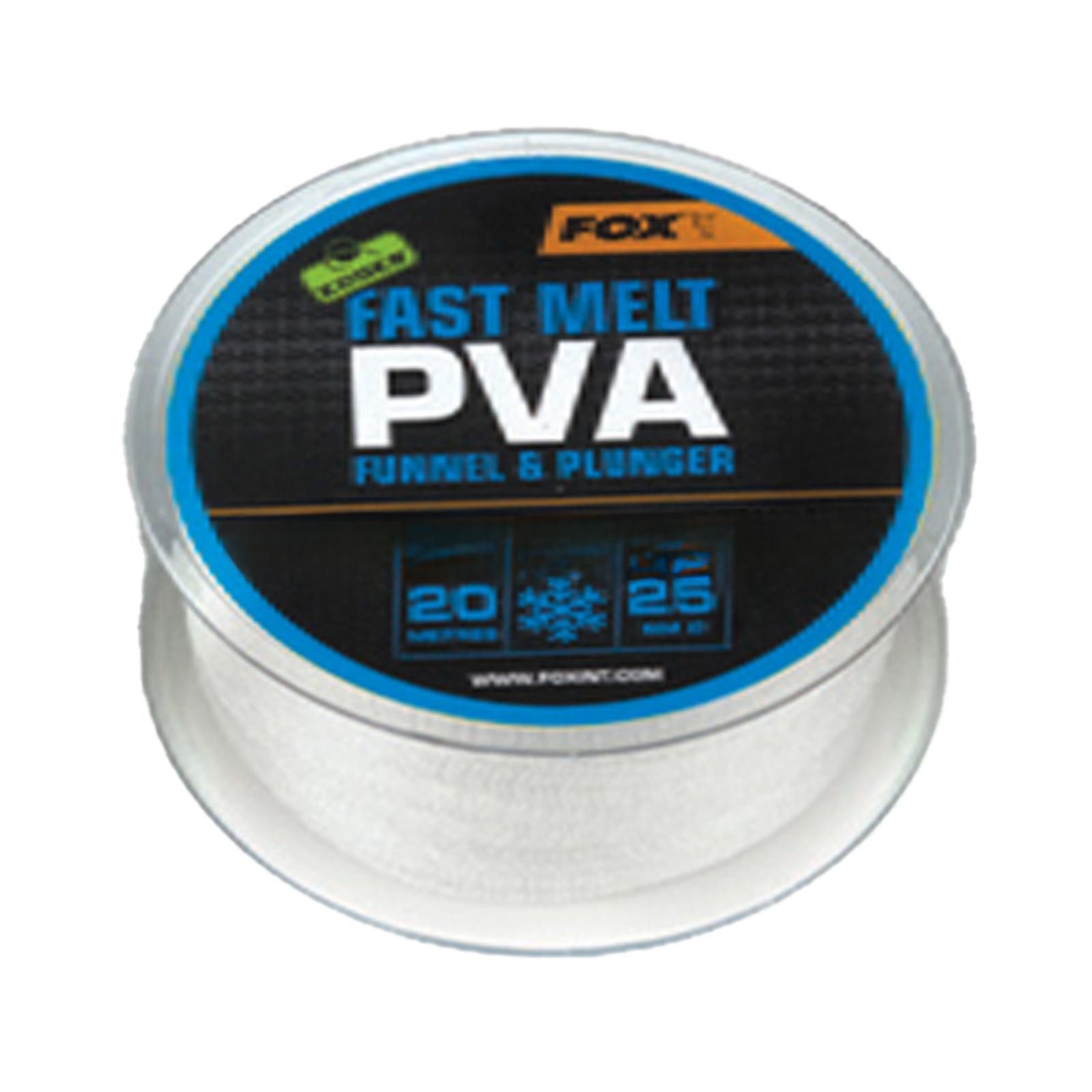 FOX International Fisch-Futterspender, Fox Edges 20m Refill Fast Melt 25mm Narrow Futterzubehör