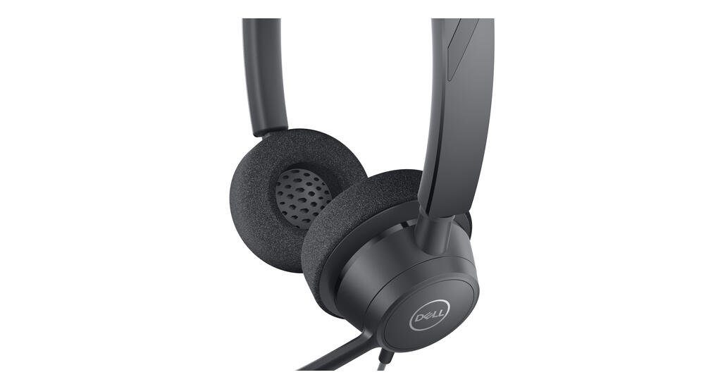 Dell Pro Stereo Headset (On-Ear, Headset MS) kabelgebunden